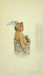 Omaha Boy by Karl Bodmer