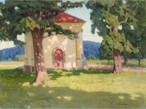 Chapel In Summer by Konstantin Haritonov Wroblewsky