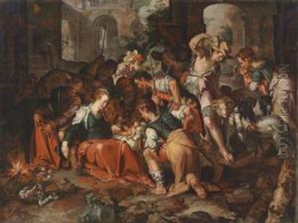 The Adoration Of The Shepherds - view 1