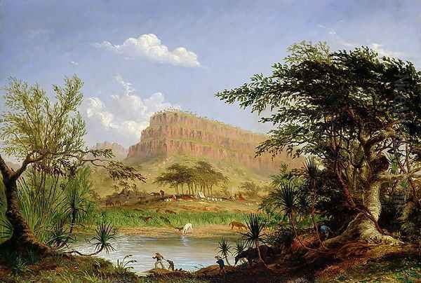 Entrance to the Second or Upper Part of the Wickham or West Branch of the Victoria River - view 1