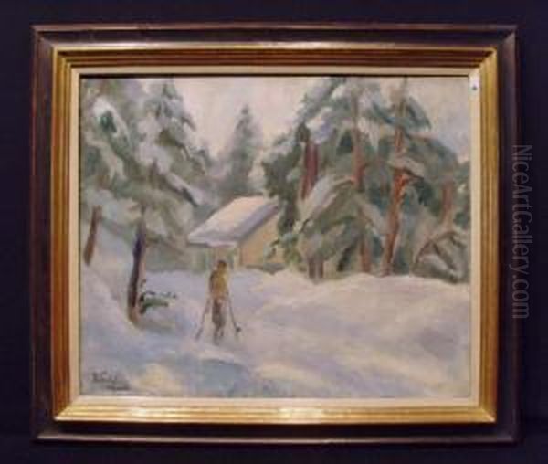 Verschneite Landschaft - view 1