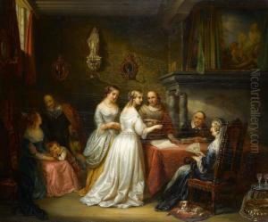 The Marriage Contract by Adrien Wulffaert