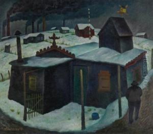 Lauben (hinter Fabriken) by Gustav Wunderwald