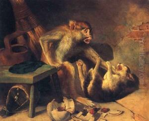 Domestic Squabble by William Holbrook Beard