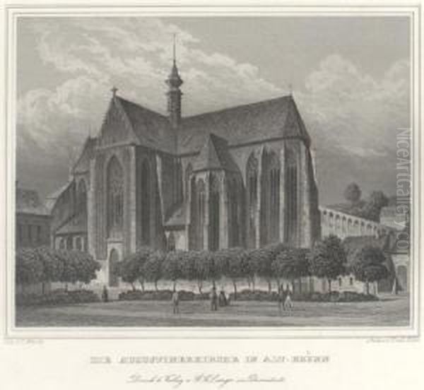 Augustinian Church In Old Brno - view 1