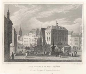 Big Square In Brno by Karl Wurbs