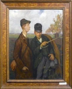 Landstreicher. 1892. by Ernst Wurtenberger