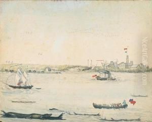 La Balize, Louisiana by Friedrich Paul Wilhelm Wurttemberg