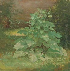 Burdock Plant by William Holbrook Beard