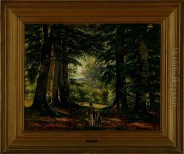 View Of Charlottenlund Forest, Denmark - view 1