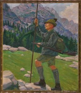 Georg Kaufmann Baron Von Heyl Jagdaufseher Im Spielmannsautal Georg Kaufmann Baron Von Heyl Jagdaufseher Im Spielmannsautal