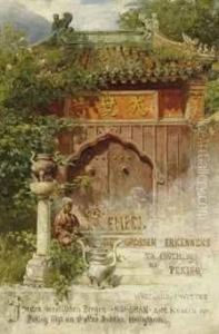A Holy Shrine To Budda