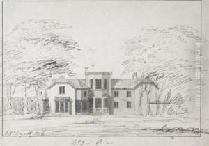 View Of A Country House by Jeffrey Wyattville