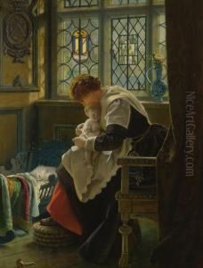 Baby's Corner by Francis John Wyburd