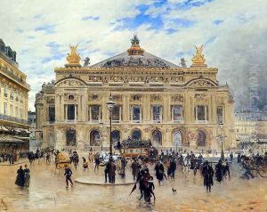 Grand Opera House, Paris by Frank Myers Boggs