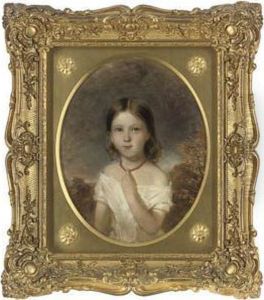 Portrait Of Elizabeth Palfreeman Wilson by Francis John Wyburd