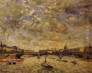 The Pont Carousel Paris by Frank Myers Boggs