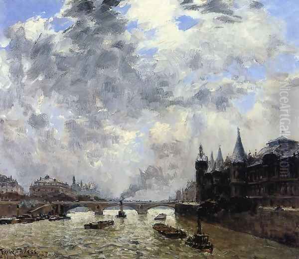 The Seine At Paris - view 1
