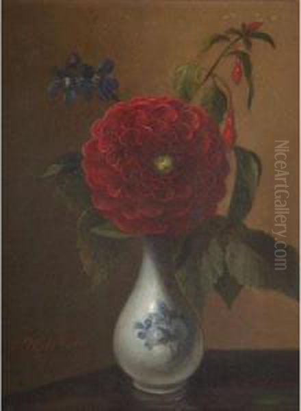 Still Life With Flowers In A Vase - view 1
