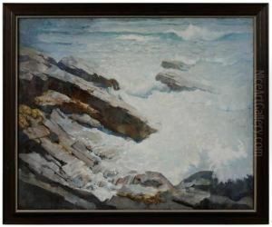Maine Seascape by Newell Convers Wyeth