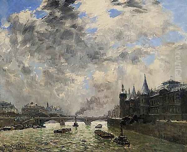 La Seine a Paris - view 1