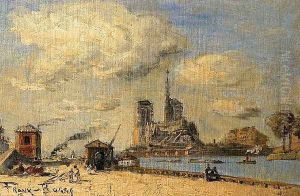 Banks of the Seine by Frank Myers Boggs