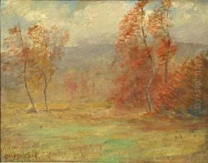 Autumn Landscape by Charles William Wyllie