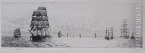 Timber Ships On The Thames - view 1