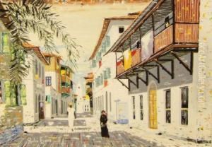 A View Of Mombassa by David Wilkie Wynfield