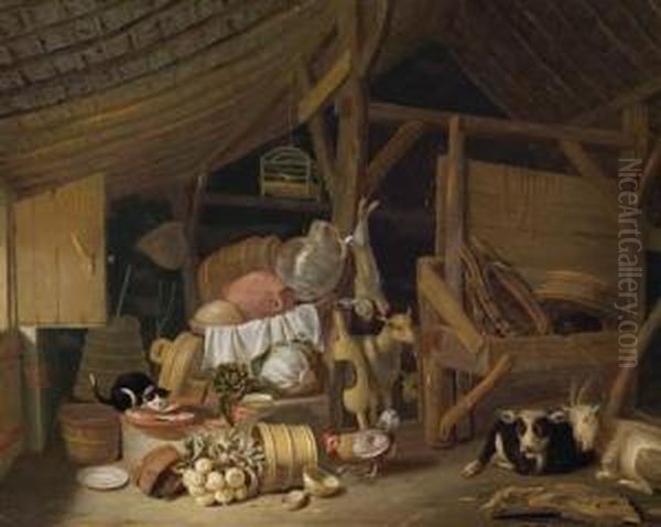 Scheuneninterieur - view 1
