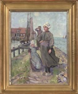 Waiting On The Dyke by Jane Cowan Wyper