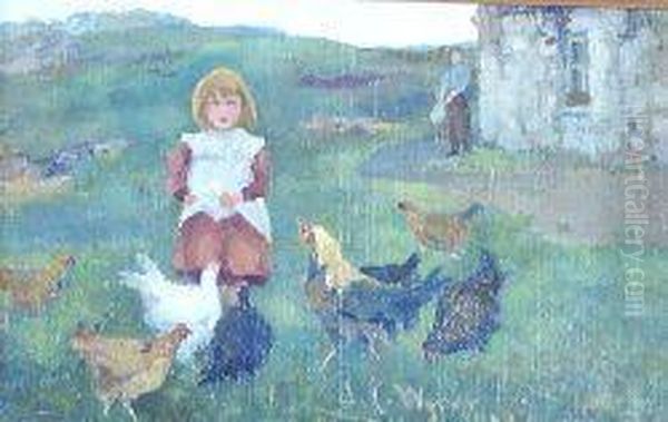 Feeding The Hens - view 1