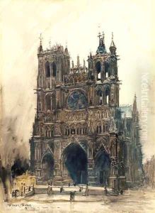 La Cathedrale d'Amiens by Frank Myers Boggs