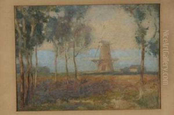 Windmill In A Landscape - view 1