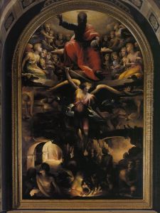 Fall of the Rebel Angels c. 1528 by Domenico Beccafumi