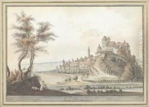 Vue De Berthoud by Caspar Leontius Wyss