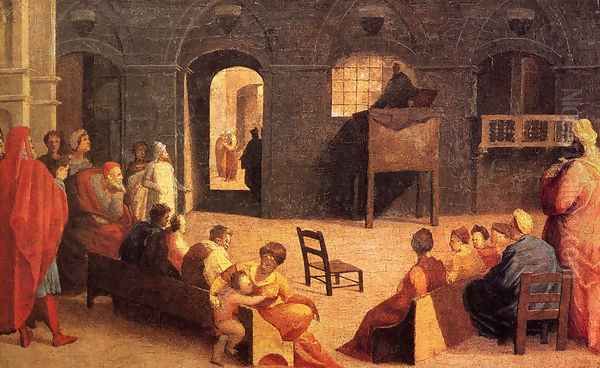 St. Bernardino Of Siena Preaching - view 1