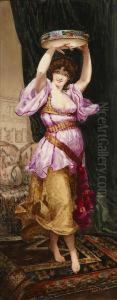 Danseuse A La Tambourine by Juliette Wytsman