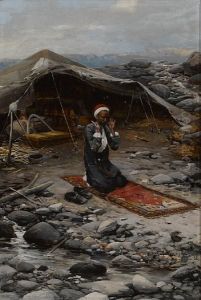 At Prayer by Michael Gorstkin Wywiorski