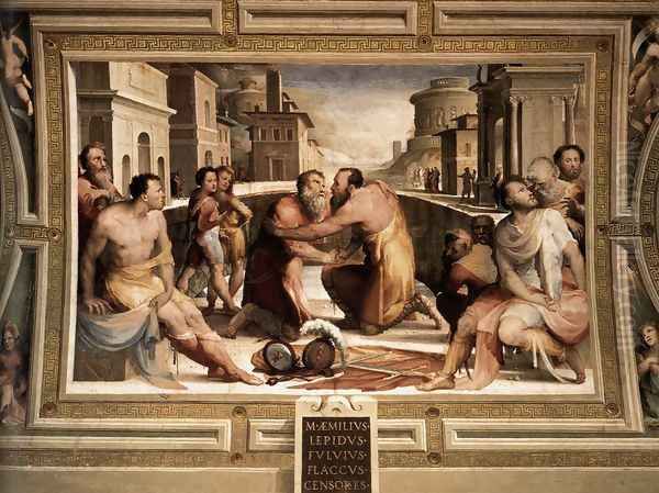 The Reconciliation of Marcus Emilius Lepidus and Fulvius Flaccus 1529-35 - view 1