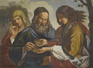 Samson Brings His Parents A Honeycomb.