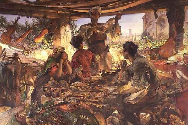 Stradivarius in his Workshop at Cremona, 1913 - view 1