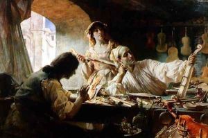 Antonio Stradivari, 1893 by Edgar Bundy