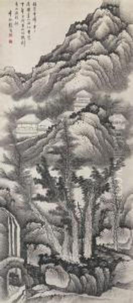 Landscape Of Mount Huang - view 1