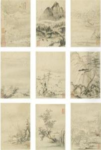 Landscapes by Gao Xiang