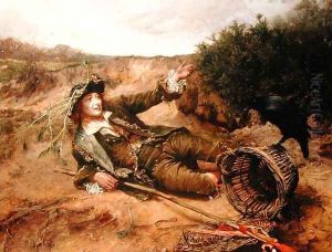 Fallen by the Wayside, 1886 by Edgar Bundy