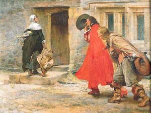 Flirtation by Edgar Bundy