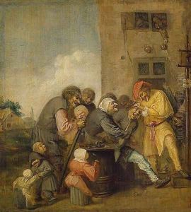 The Village Charlatan by Adriaen Brouwer