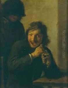 The Flutist by Adriaen Brouwer