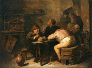 Interior of a Smoking Room